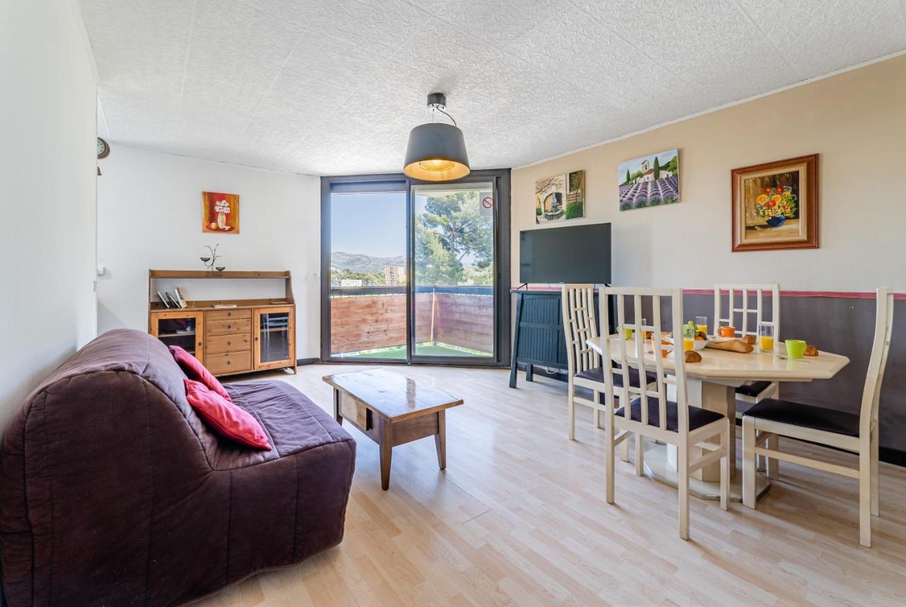 Park & Suites -Wifi-Netflix-Vue Marseille Kültér fotó