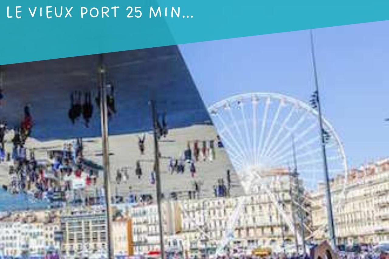 Park & Suites -Wifi-Netflix-Vue Marseille Kültér fotó
