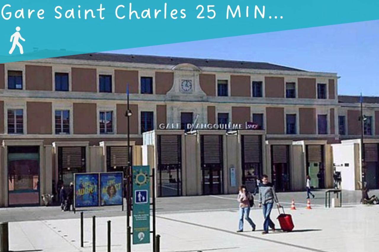 Park & Suites -Wifi-Netflix-Vue Marseille Kültér fotó