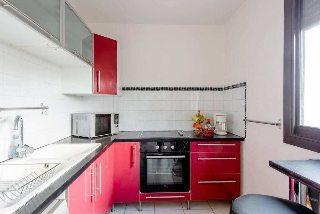 Park & Suites -Wifi-Netflix-Vue Marseille Kültér fotó